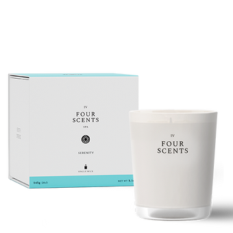 Serenity Spa 20cl 200g 1 wick Soy Wax Candle With Box