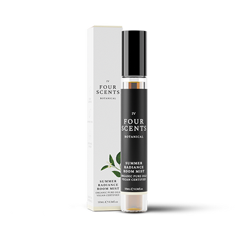 Summer Radiance Room Mist in 10ml Clear Glass Spray Bottle and Pretty Box