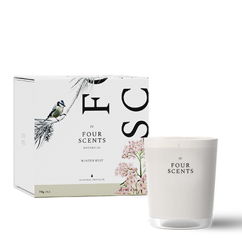 Winter Rest 9cl 70g Traveller Soy Wax Candle in Pretty Box