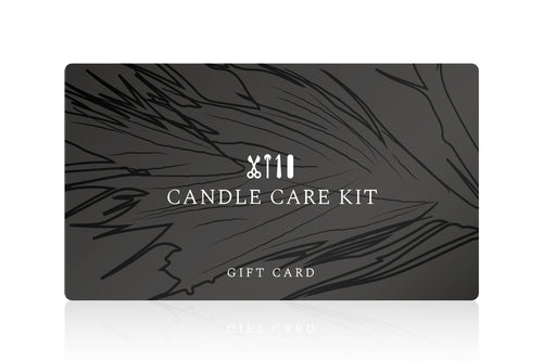 Four Scents Candle Care Kit gift card